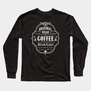 Coffee Label Long Sleeve T-Shirt